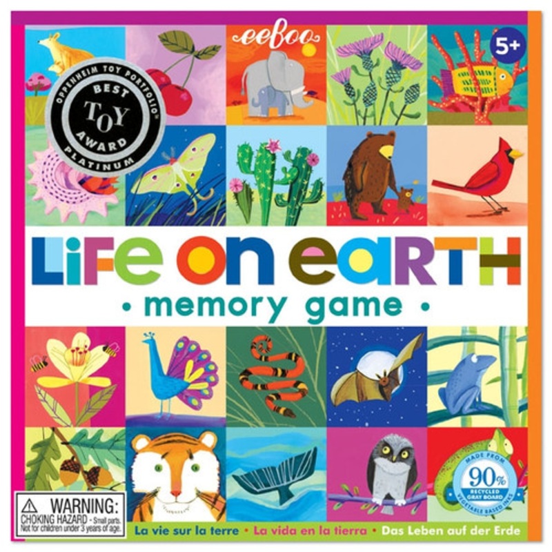"eeBoo Matching Game - Life on Earth"