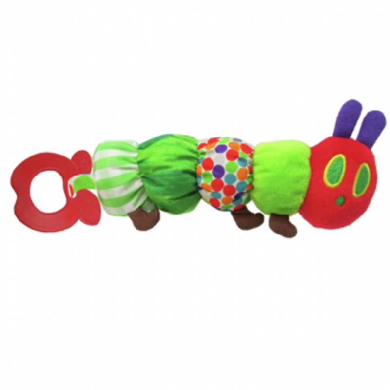 "Eric Carle The Very Hungry Teether Rattle"