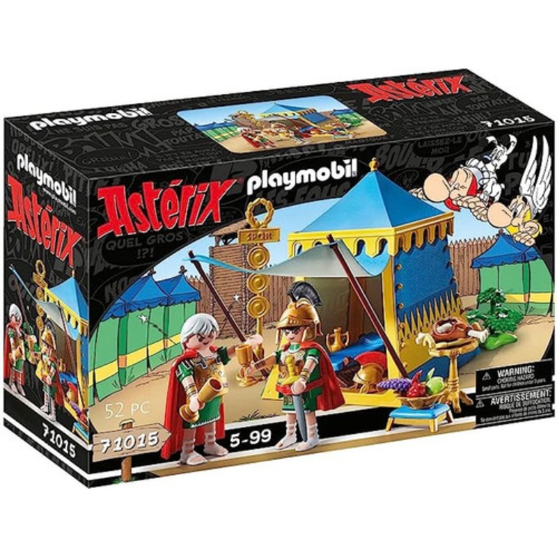 "Playmobil - Asterix - Leader's Tent with Generals 71015"