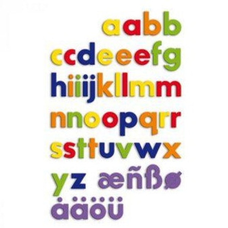 "Quercetti - Magnetic Lower Case Letters | 5462"