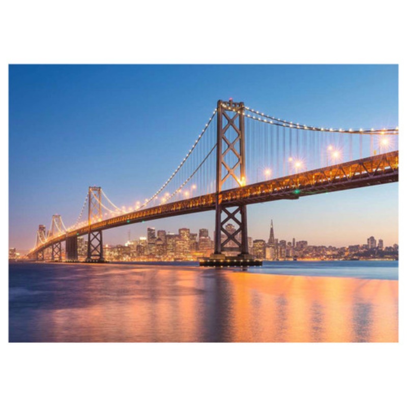 "Ravensburger 1000pc - Beautiful Skylines - San Francisco Puzzle"