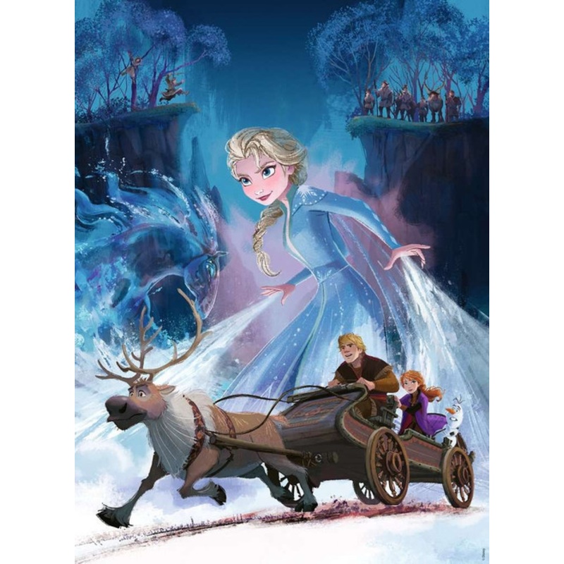 "Ravensburger 200pc - Frozen 2 The Mysterious Forest Puzzle"
