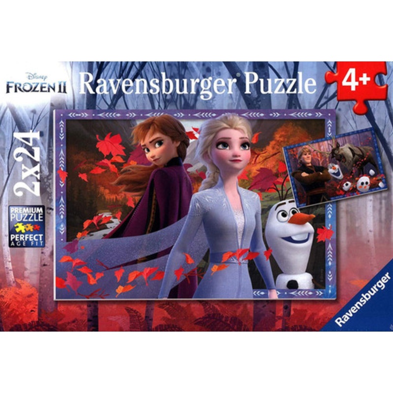 "Ravensburger 2x24pc - Frosty Adventures Puzzle"