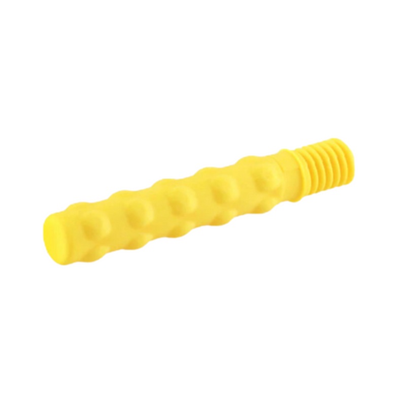 "ARK Therapeutic -  Z-Vibe - Bite-n-Chew Tip XL - Textured (Yellow)"