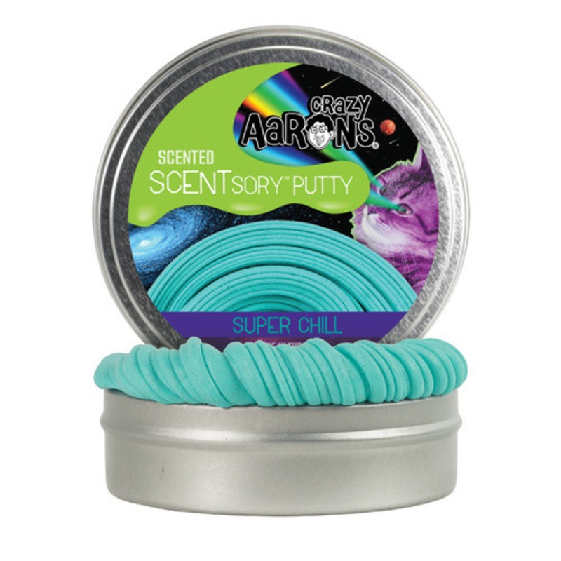 "Crazy Aaron's Sweet Menthol Scented SCENTsory Putty - Super Chill 2.75" Tin"