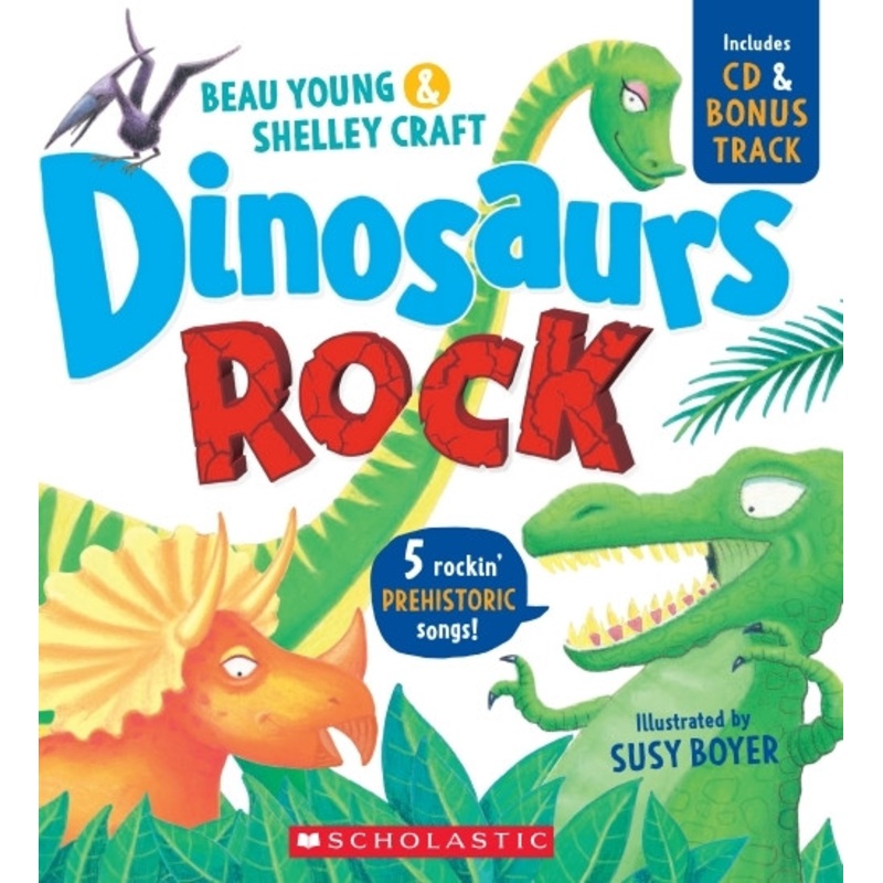 "Dinosaurs Rock + CD"