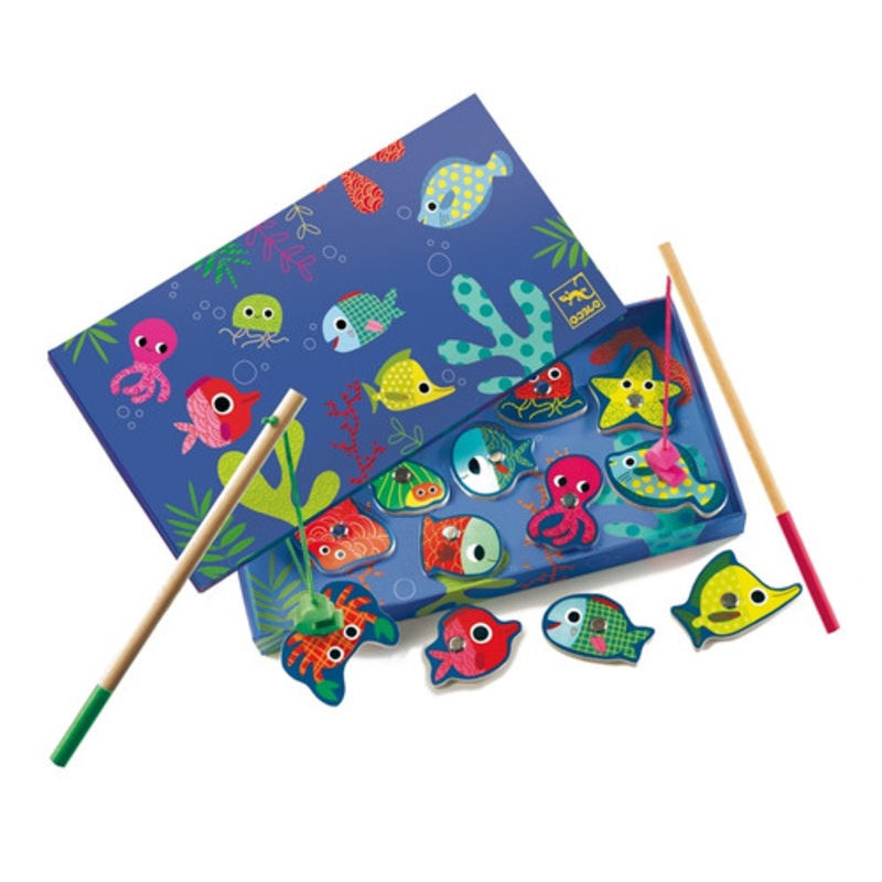 "Djeco - Magnetic Coloured Fishing"