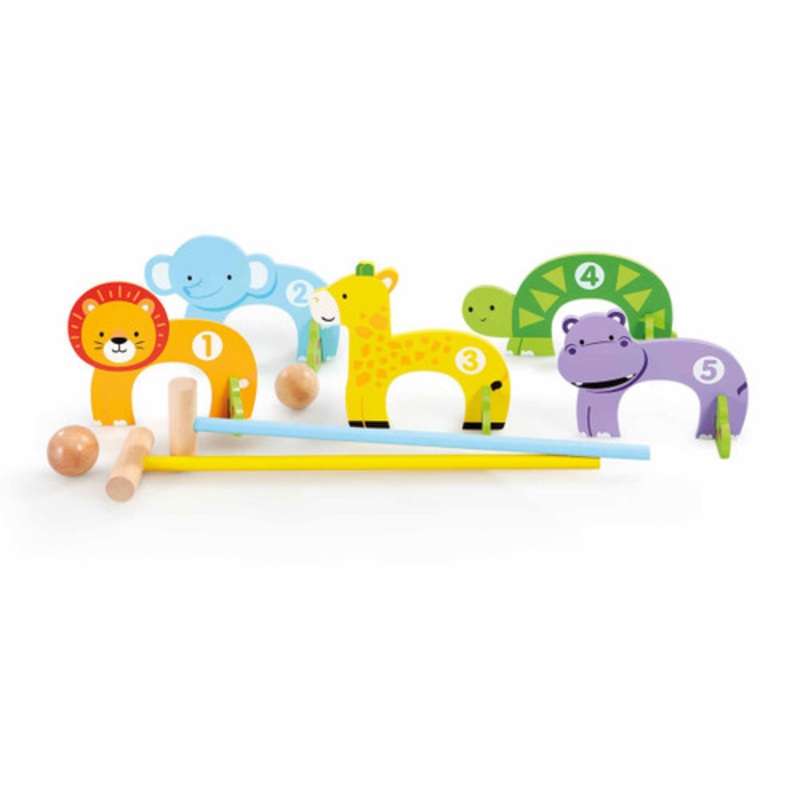 "ELC - Wooden Croquet Game"