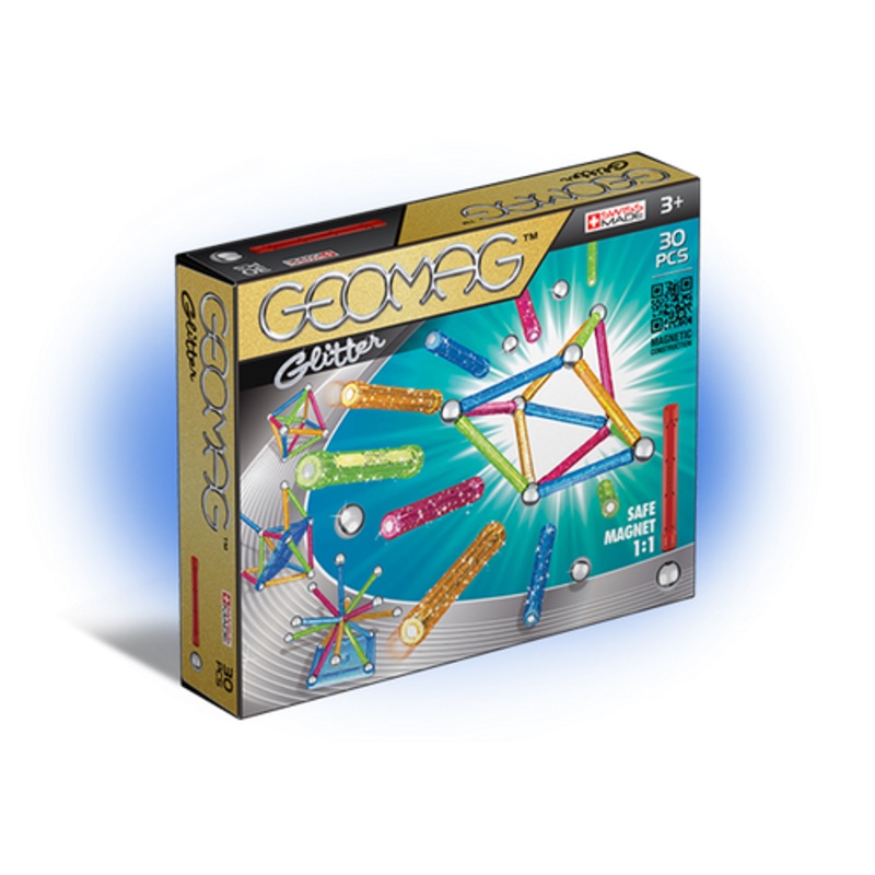 "Geomag Colour Glitter 30 Piece - Swiss Made"