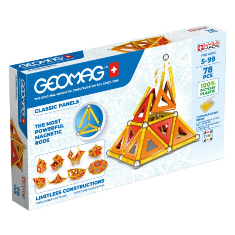 "Geomag - Panels Recycled 78pc"