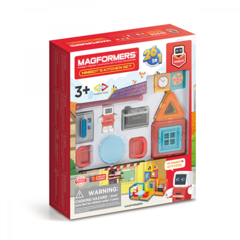 "Magformers - Minibots Kitchen Set"