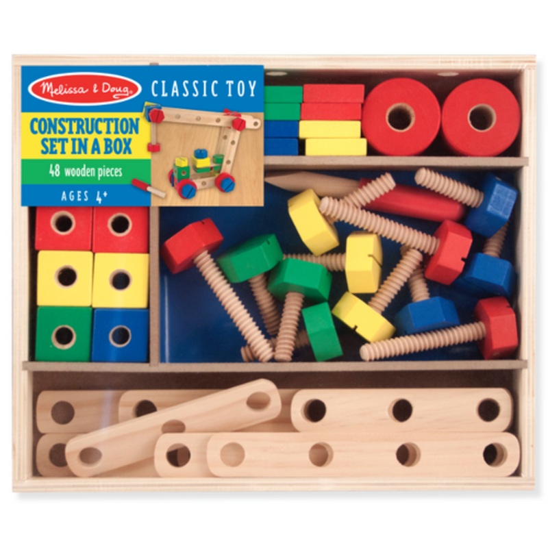 "Melissa & Doug - Construction Building Set in a Box"