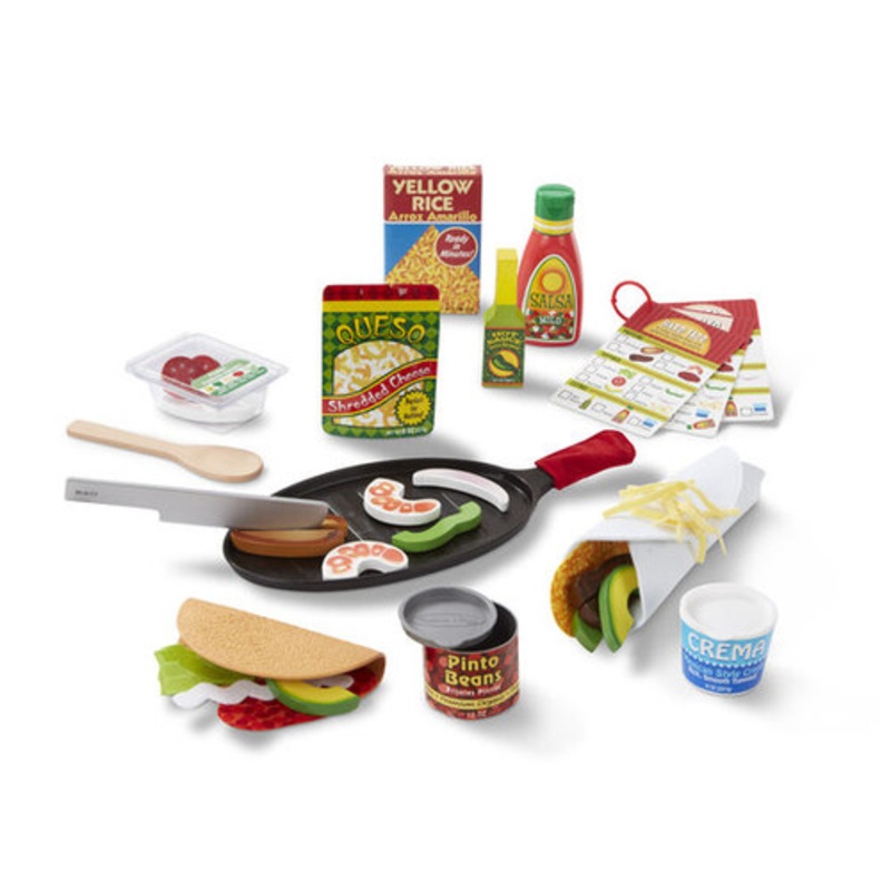 "Melissa & Doug - Fill & Fold Taco & Tortilla Set"