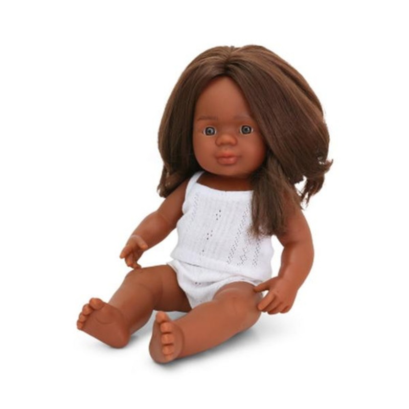 "Miniland Doll 38cm -  Aboriginal Girl Baby Doll"