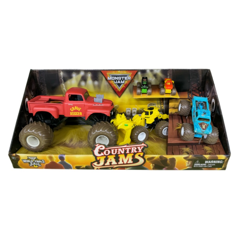 "Monster Jam - Country Jam World Finals - 1:24 & 1:64 3 Pack"