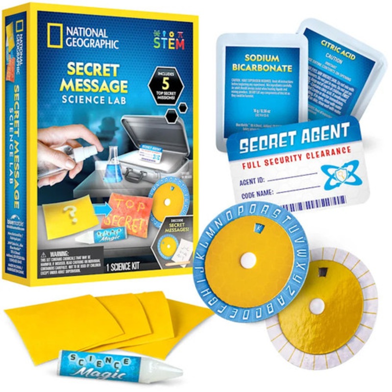 "National Geographic - Secret Message Science Lab"