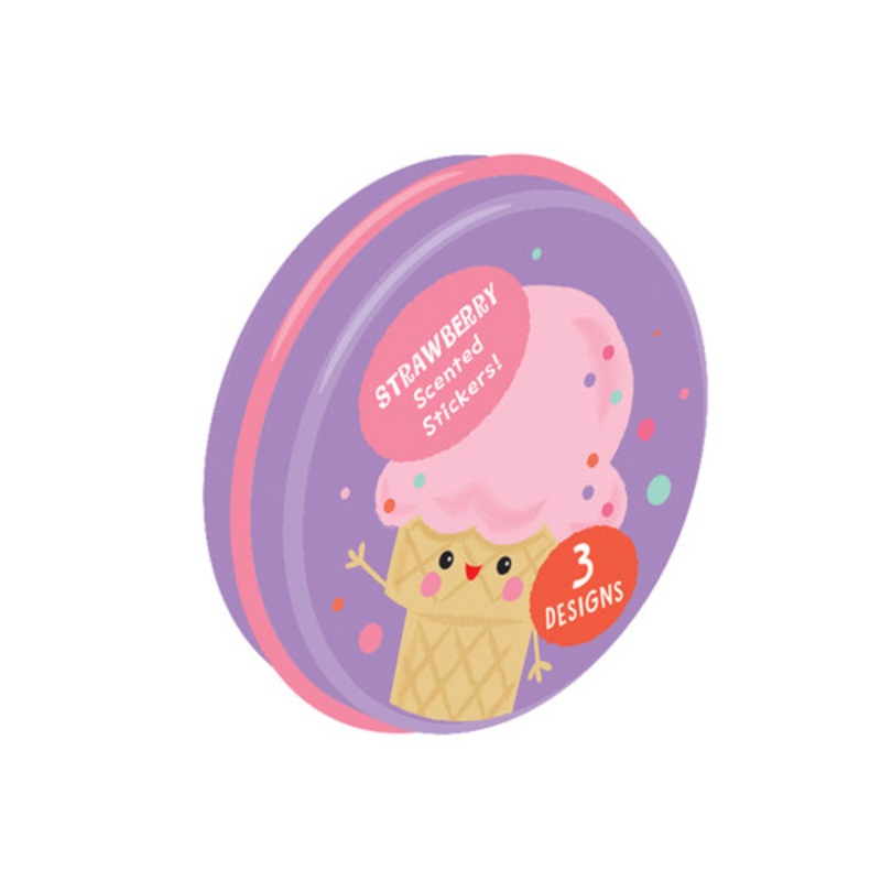 "Peaceable Kingdom  Sweet Scented Stickers | Scratch & Sniff - Strawberry"