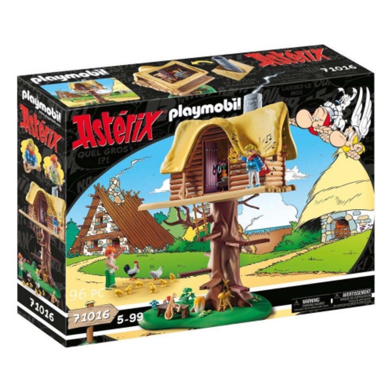 "Playmobil - Asterix - Cacofonix with Tree House 71016"