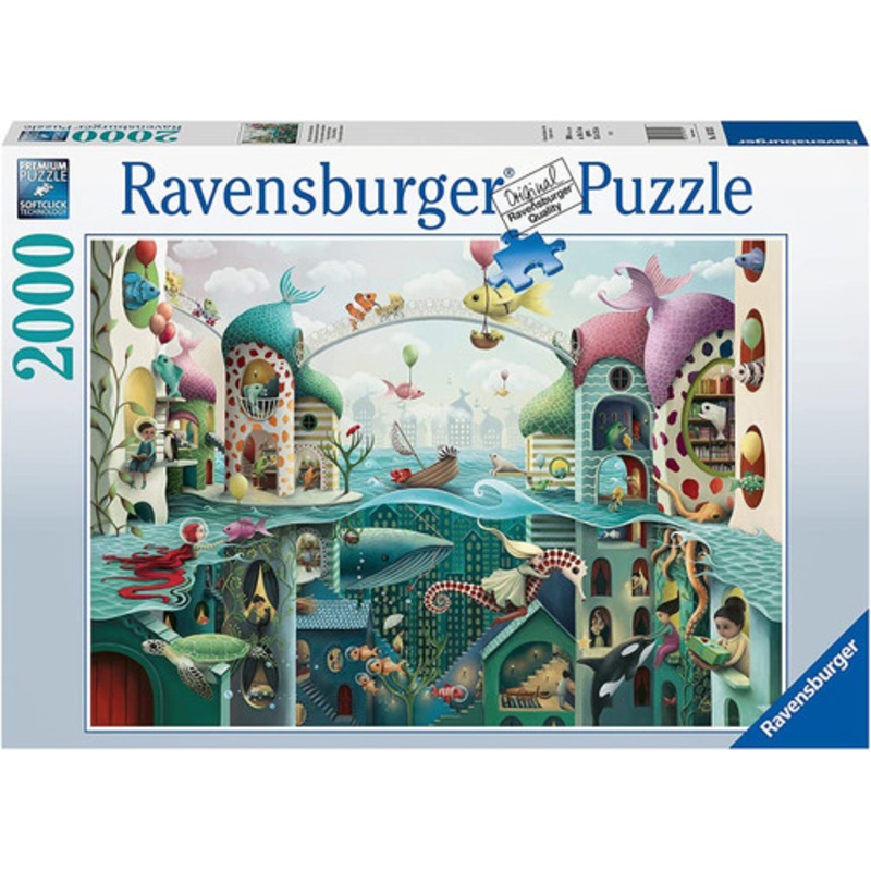 "Ravensburger 2000pc - If Fish Could Walk Puzzle"