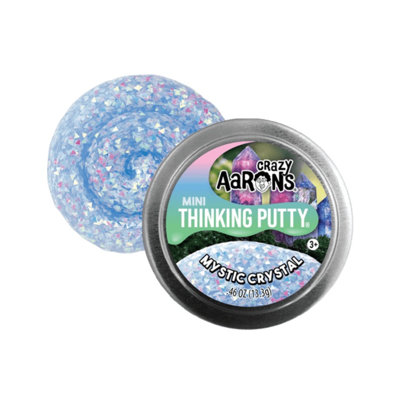 "Crazy Aaron's Mini Thinking Putty - Mystic Crystal 2" Tin"
