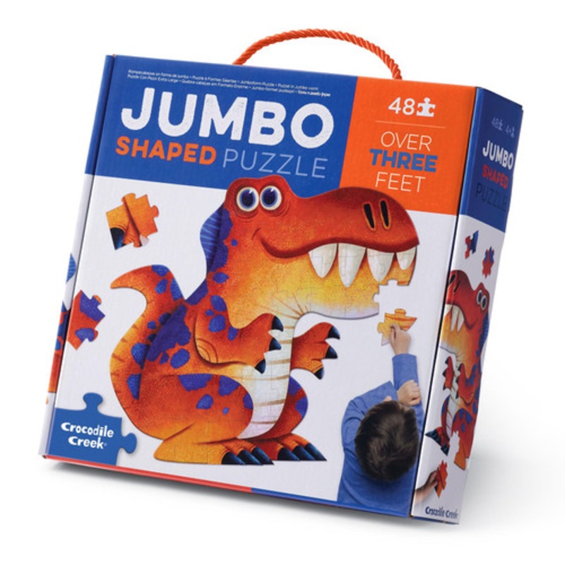 "Crocodile Creek - Jumbo Puzzle 48pc - Dinosaur"