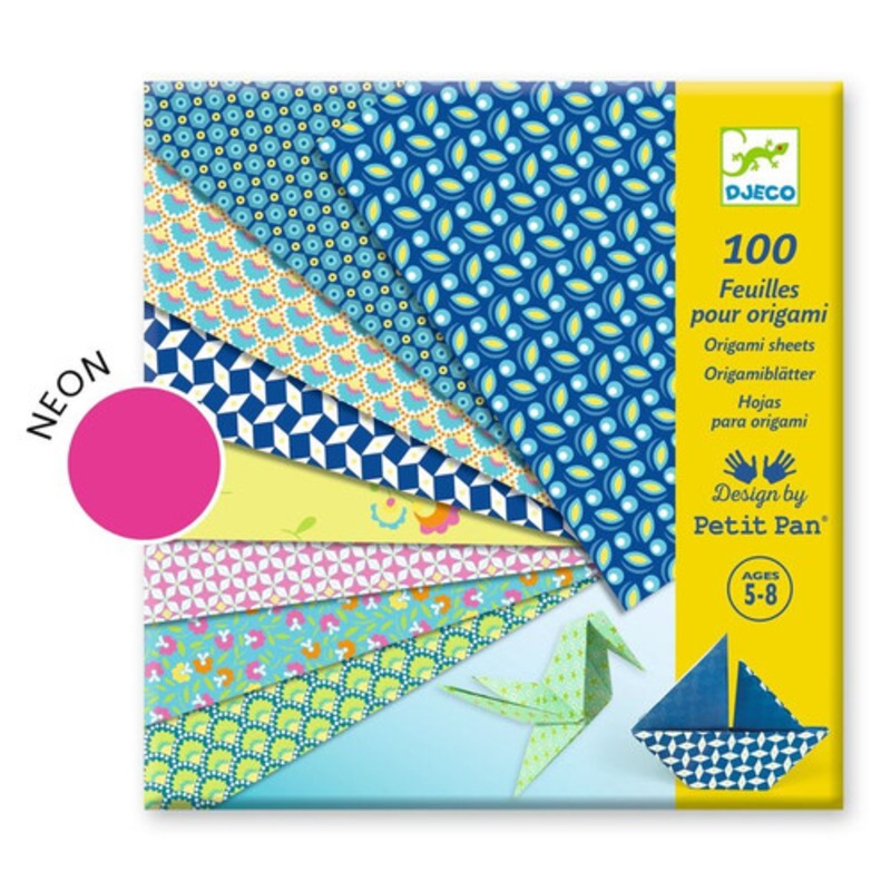 "Djeco - Natsu 100 Origami Sheets by Petit Pan"