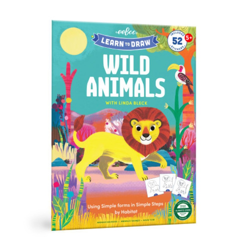 "eeBoo - Learn to Draw - Wild Animals"