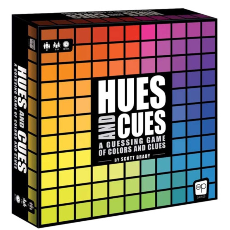 "Hues and Cues Board Game"