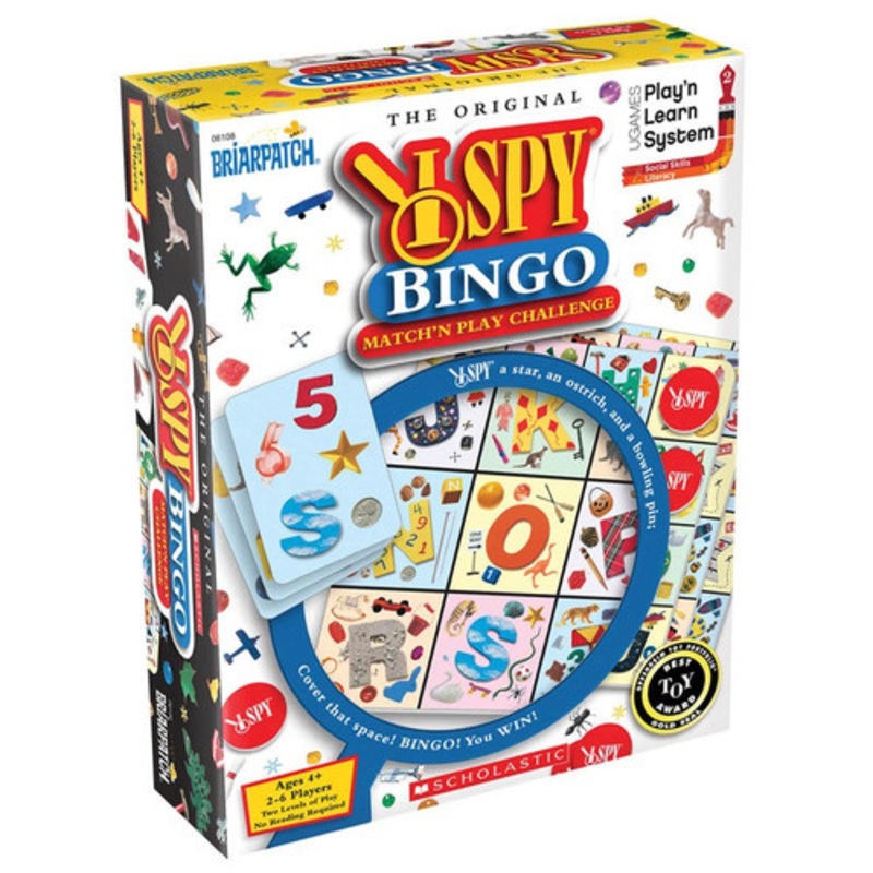 "I SPY Bingo Game"
