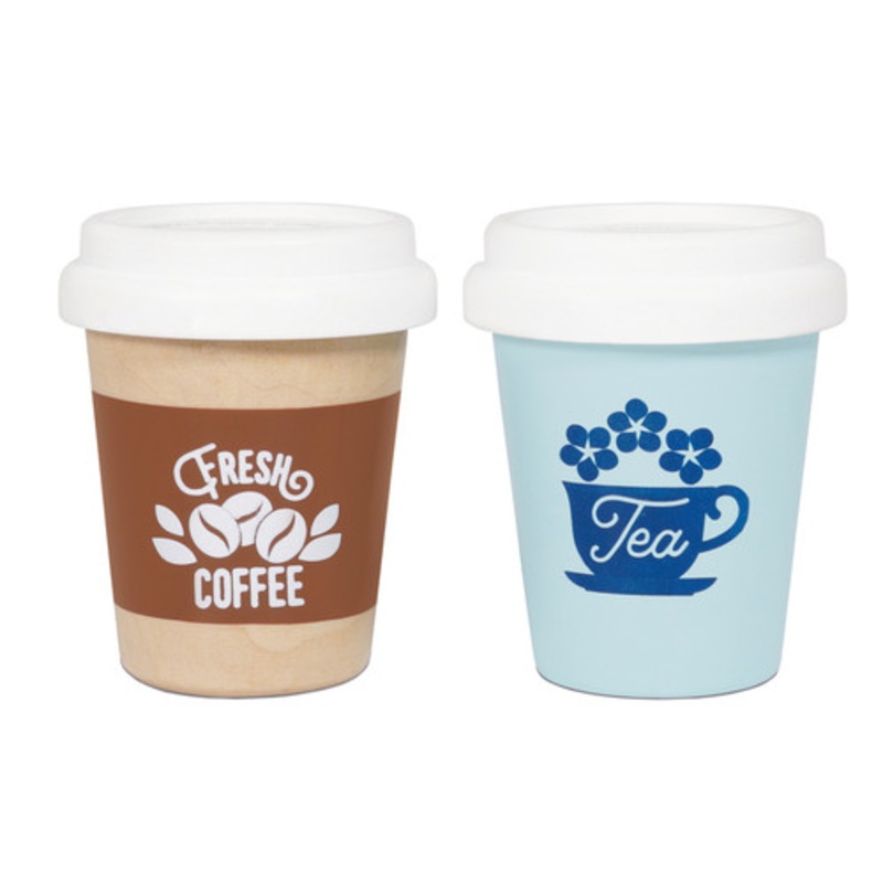 "Le Toy Van Honeybake - Take Away Eco Cups - Tea & Coffee"