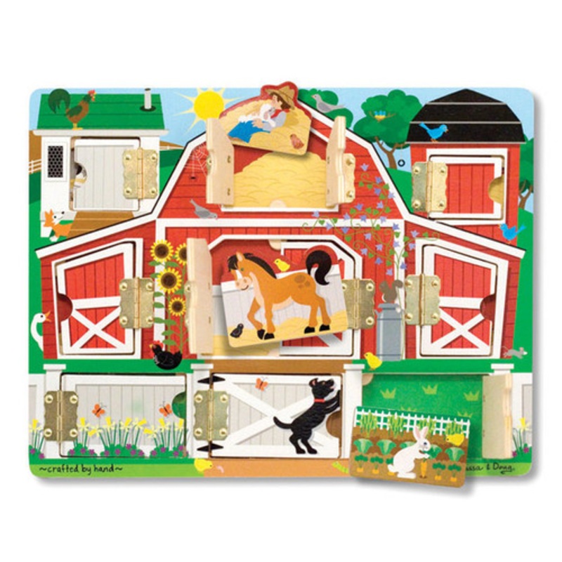 "Melissa & Doug - Magnetic Farm Hide & Seek"