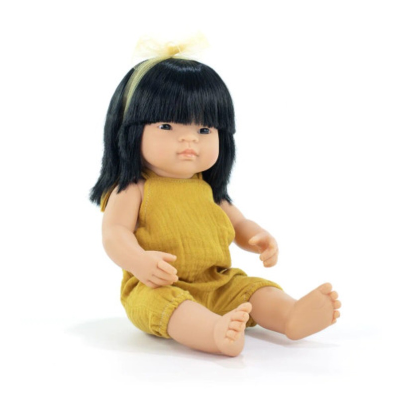 "Miniland Doll 38cm - My Friends & Me - Asian Girl Baby Doll"