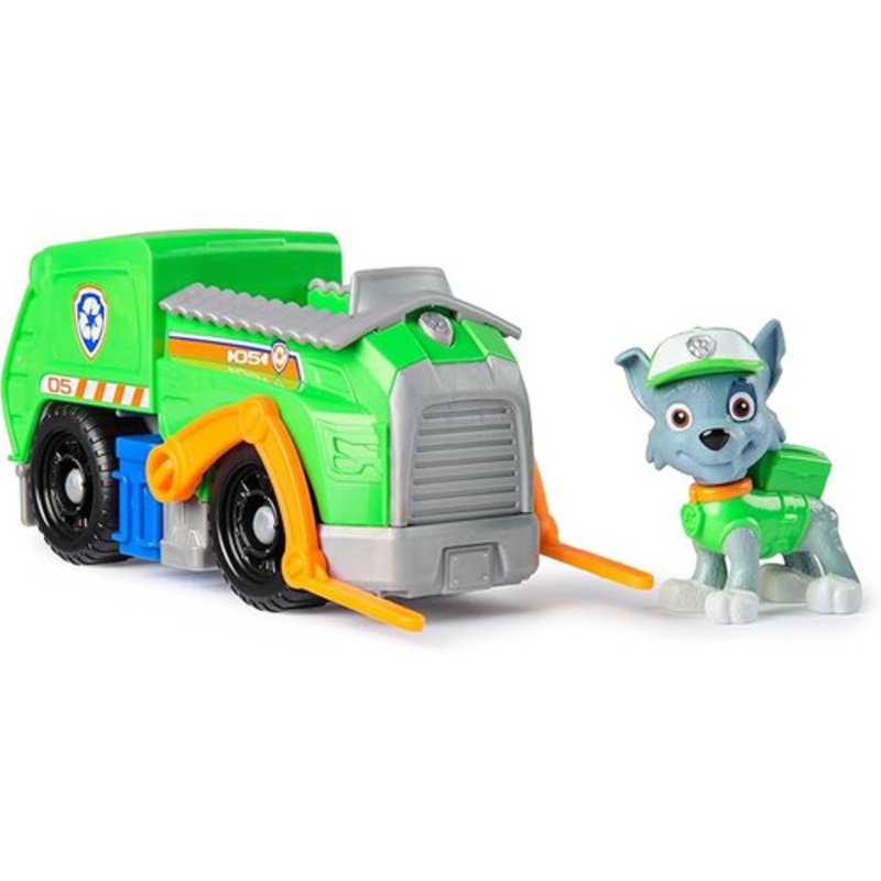 "Paw Patrol Basic Vehicle - Rocky Recycle Truck NEW"