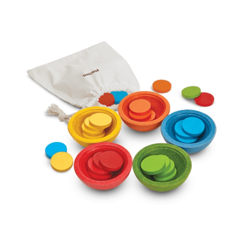"PlanToys - Sort & Count Cups"