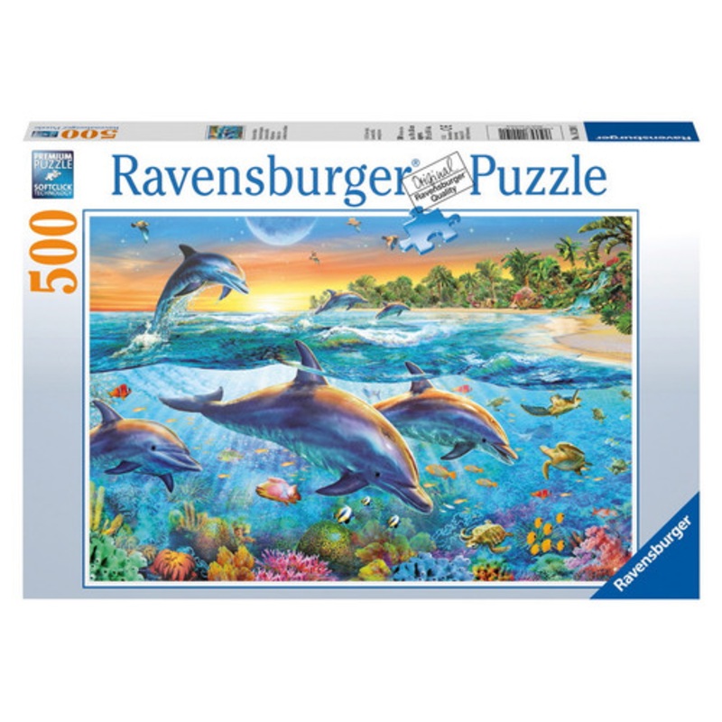 "Ravensburger 500pc - Dolphin Cove Puzzle"