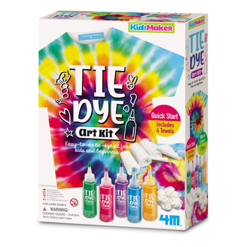 "4M - KidzMaker - Tie Dye Art Kit"
