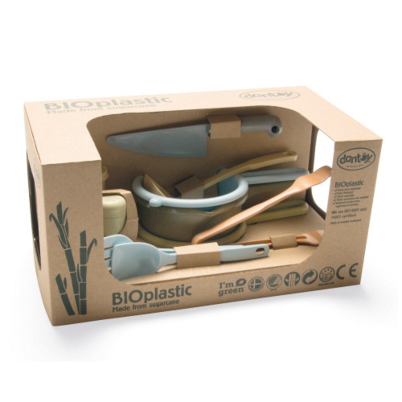 "Dantoy - BIOplastic Kitchen Set 12pcs"