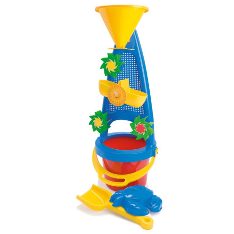 "Dantoy - Classic Sand & Water Wheel with Bucket Set 4pcs"