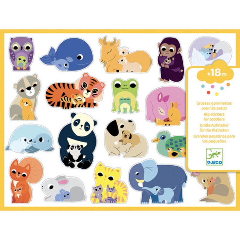 "Djeco - Mums and Babies Stickers"