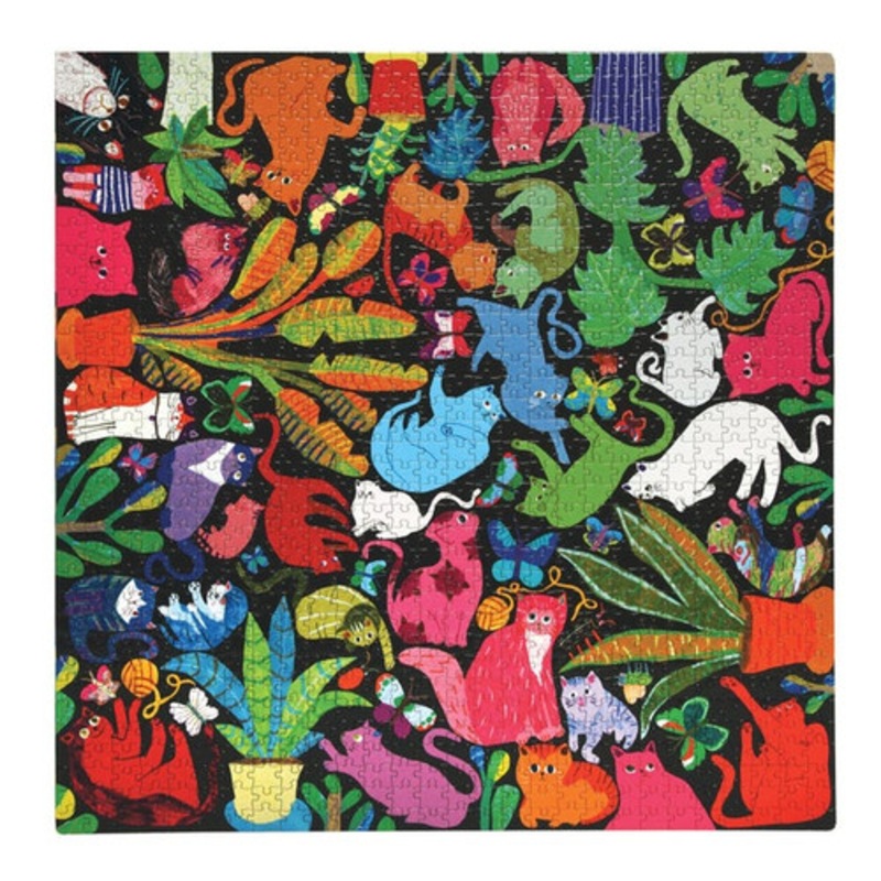 "eeBoo 1000pc - Cats at Work Puzzle"