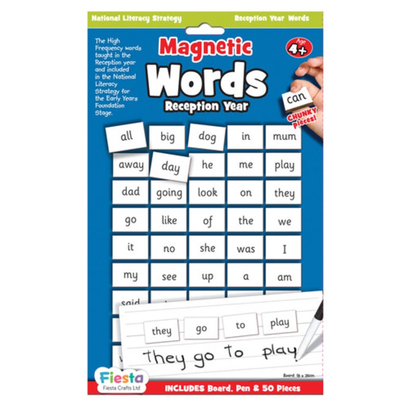 "Fiesta Crafts - Magnetic First Words Reception"