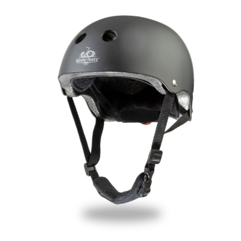 "Kinderfeets - Toddler Helmet - Matte Black"