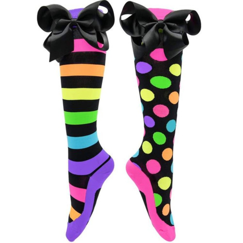 "Madmia- Liquorice Bows TODDLER Socks"