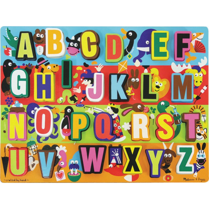 "Melissa & Doug - Jumbo ABC Chunky Puzzle - 26pc"