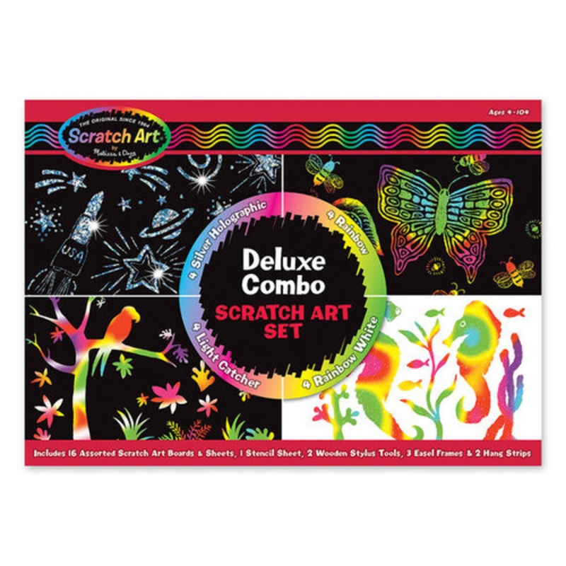"Melissa & Doug - Scratch Art Deluxe Kit"