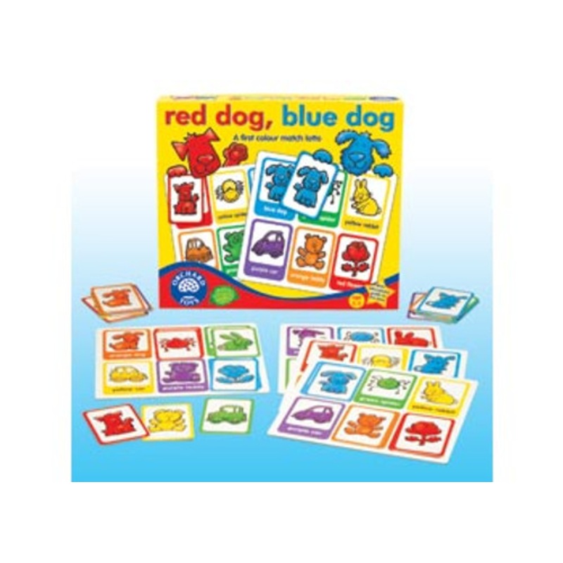 "Orchard Toys - Red Dog Blue Dog Lotto"