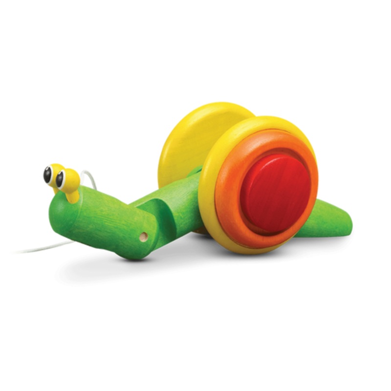 "PlanToys - Pull-Along Snail"
