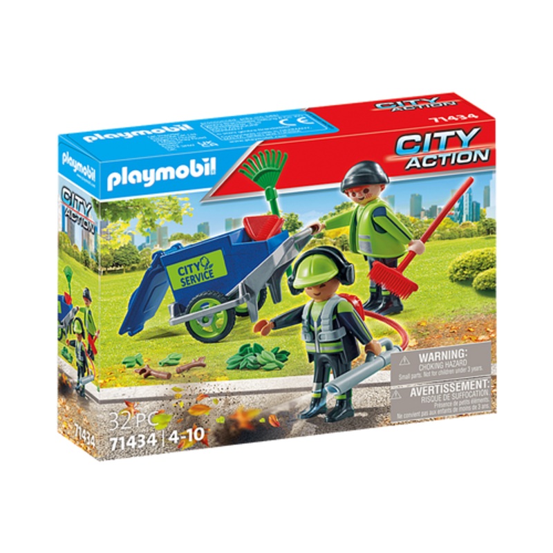 "Playmobil - Action Heroes - Street Cleaning Team 71434"