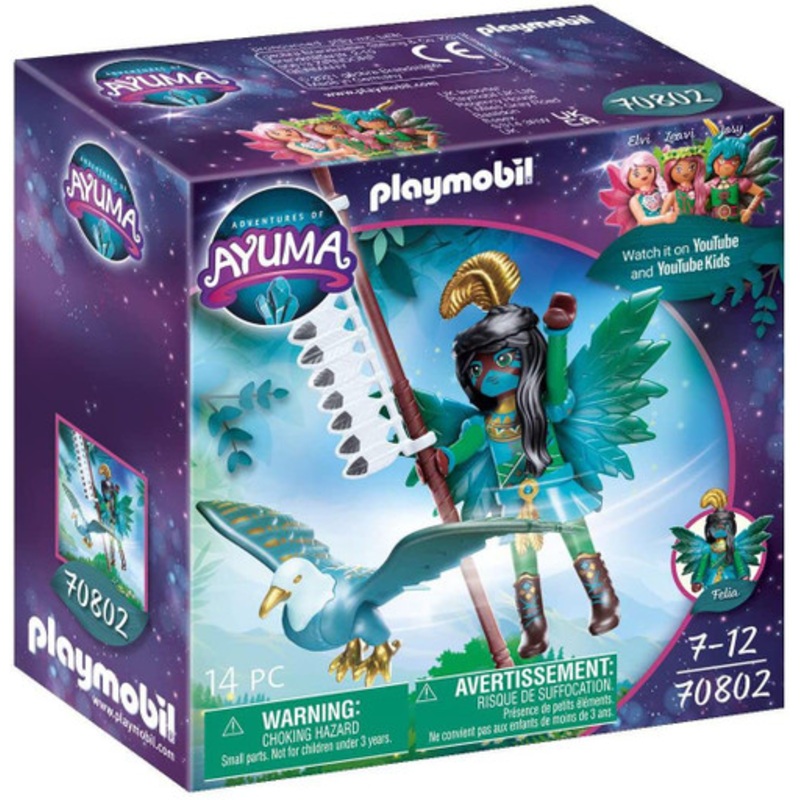 "Playmobil Ayuma - Knight Fairy with Soul Animal 70802"