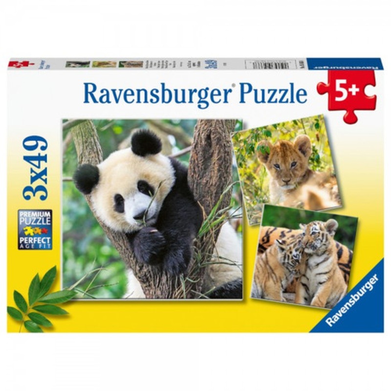 "Ravensburger 3x49pc - Panda